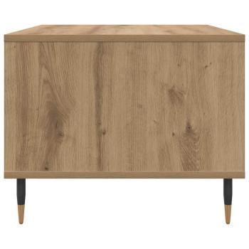 Couchtisch Eiche handwerklich 60 x 50 x 40 cm Holzwerkstoff