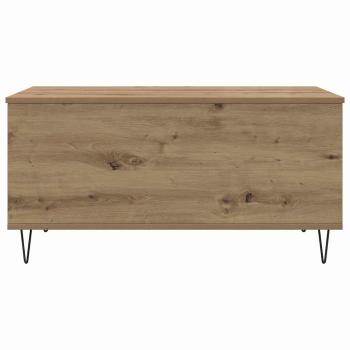 Couchtisch Eiche handwerklich 90 x 44.5 x 45 cm Holzwerkstoff