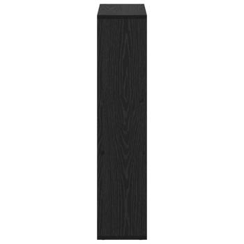 Bücherregal Schwarze Eiche 63 x 20 x 90 cm Holzwerkstoff