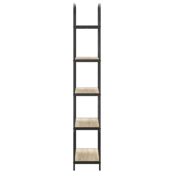 Regal Sonoma Eiche 80 x 30 x 183 cm Holzwerkstoff