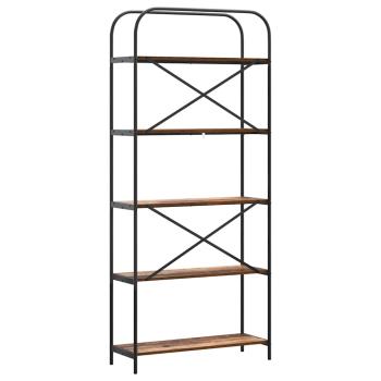 Regal Altholz 80 x 30 x 183 cm Holzwerkstoff