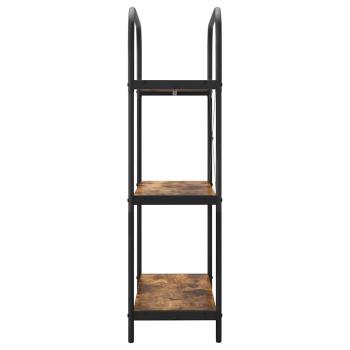 Regal Räuchereiche 80 x 30 x 109 cm Holzwerkstoff