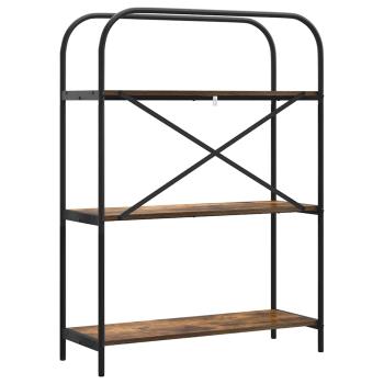 Regal Räuchereiche 80 x 30 x 109 cm Holzwerkstoff