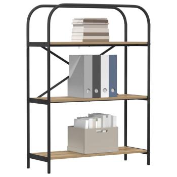 Regal Eiche handwerklich 80 x 30 x 109 cm Holzwerkstoff