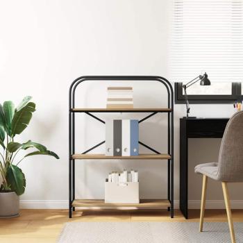 Regal Eiche handwerklich 80 x 30 x 109 cm Holzwerkstoff