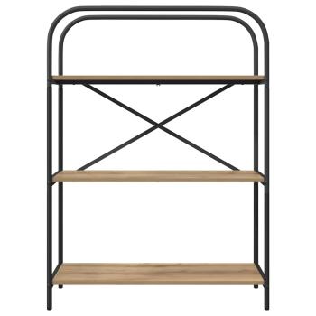 Regal Eiche handwerklich 80 x 30 x 109 cm Holzwerkstoff