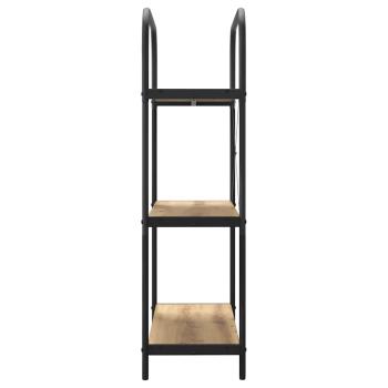 Regal Eiche handwerklich 80 x 30 x 109 cm Holzwerkstoff