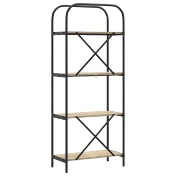 Regal Sonoma Eiche 60 x 30 x 146 cm Holzwerkstoff