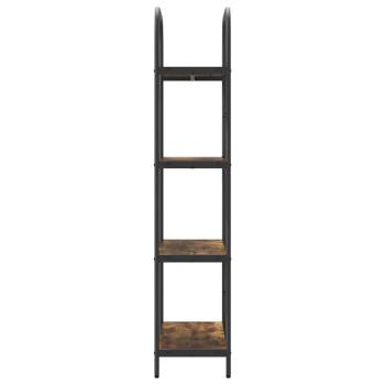 Regal Räuchereiche 60 x 30 x 146 cm Holzwerkstoff