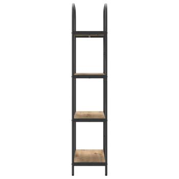 Regal Eiche handwerklich 60 x 30 x 146 cm Holzwerkstoff
