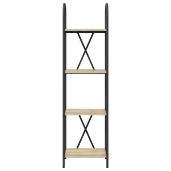 Regal Sonoma Eiche 40 x 30 x 146 cm Holzwerkstoff