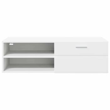 TV-Schränk mit Schubladen Weiß 100.5 x 39 x 30 cm Holzwerkstoff