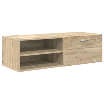 TV-Schränk Sonoma Eiche 100.5 x 39 x 30 cm Holzwerkstoff