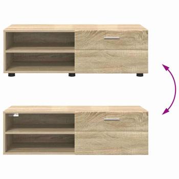 TV-Schränk Sonoma Eiche 100.5 x 39 x 30 cm Holzwerkstoff