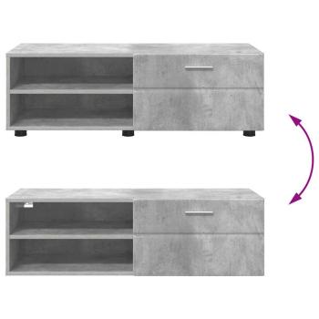 TV-Schränk Hochglanz-Weiß 100.5 x 39 x 30 cm Holzwerkstoff