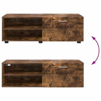 TV-Schränk Räuchereiche 100.5 x 39 x 30 cm Holzwerkstoff