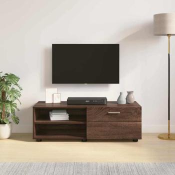 TV-Schränk Braune Eiche 100.5 x 39 x 30 cm Holzwerkstoff