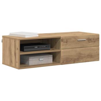 TV-Schränk Eiche handwerklich 100.5 x 39 x 30 cm Holzwerkstoff
