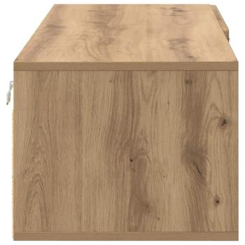 TV-Schränk Eiche handwerklich 100.5 x 39 x 30 cm Holzwerkstoff