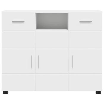 Sideboard mit Schubladen Weiß 88.5 x 30.5 x 73 cm Holzwerkstoff