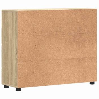 Sideboard Sonoma Eiche 88.5 x 30.5 x 73 cm Holzwerkstoff