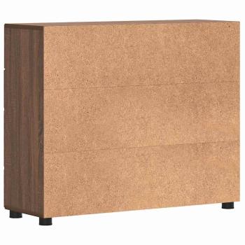 Sideboard Braune Eiche 88.5 x 30.5 x 73 cm Holzwerkstoff