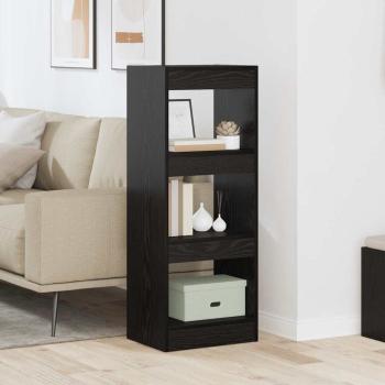 ARDEBO.de - Bücherregal Schwarze Eiche 40 x 30 x 103 cm Holzwerkstoff