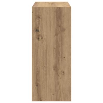 Bücherregal Eiche handwerklich 60 x 30 x 72 cm Holzwerkstoff