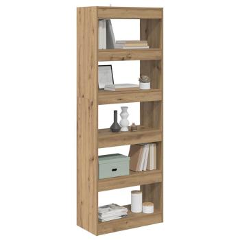 Bücherregal Eiche handwerklich 60 x 30 x 166 cm Holzwerkstoff