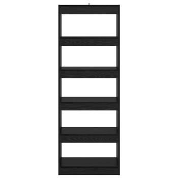 Bücherregal Schwarze Eiche 60 x 30 x 166 cm Holzwerkstoff