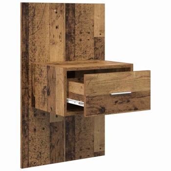 Bettschrank 2 pcs Altholz 48,5 x 32,5 x 80 cm Holzwerkstoff
