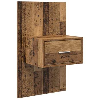 Bettschrank 2 pcs Altholz 48,5 x 32,5 x 80 cm Holzwerkstoff