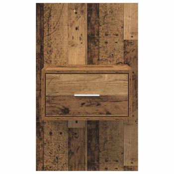 Bettschrank 2 pcs Altholz 48,5 x 32,5 x 80 cm Holzwerkstoff