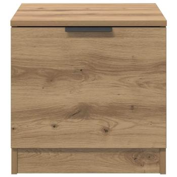 Bettschrank 2 pcs Eiche handwerklich 40 x 39 x 40 cm