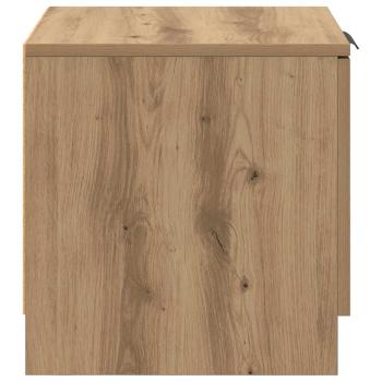 Bettschrank 2 pcs Eiche handwerklich 40 x 39 x 40 cm