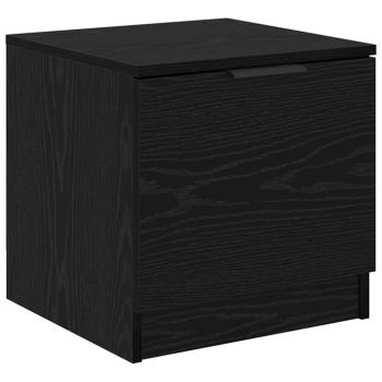 Bettschrank 2 pcs Schwarze Eiche 40 x 39 x 40 cm Holzwerkstoff