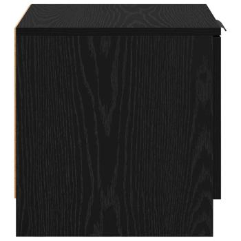 Bettschrank 2 pcs Schwarze Eiche 40 x 39 x 40 cm Holzwerkstoff
