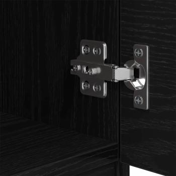 Bettschrank 2 pcs Schwarze Eiche 40 x 39 x 40 cm Holzwerkstoff