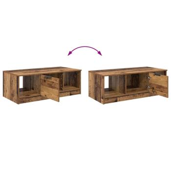 Couchtisch Altholz 100 x 50 x 36 cm Holzwerkstoff