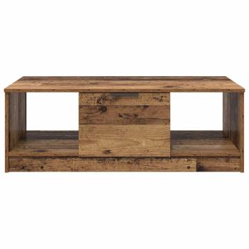 Couchtisch Altholz 100 x 50 x 36 cm Holzwerkstoff