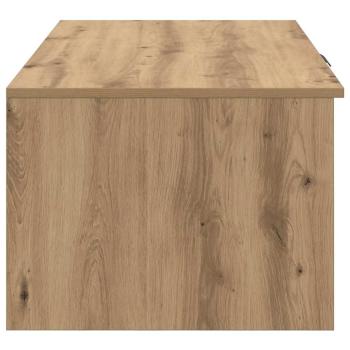 Couchtisch Eiche handwerklich 100 x 50 x 36 cm Holzwerkstoff