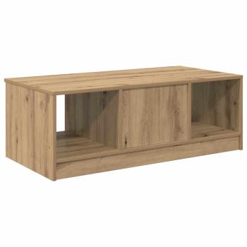 Couchtisch Eiche handwerklich 100 x 50 x 36 cm Holzwerkstoff