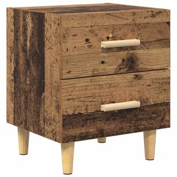 Bettschrank 2 pcs Altholz 40 x 35 x 47,5 cm Holzwerkstoff