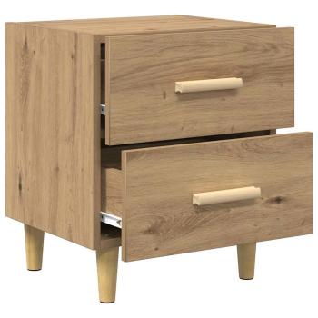 Bettschrank Eiche handwerklich 40 x 35 x 47,5 cm Holzwerkstoff