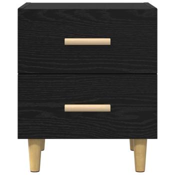 Bettschrank Schwarze Eiche 40 x 35 x 47,5 cm Holzwerkstoff