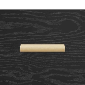 Bettschrank 2 pcs Schwarze Eiche 40 x 35 x 47,5 cm