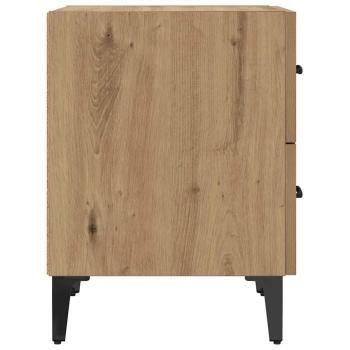 Bettschrank Eiche handwerklich 40 x 35 x 47,5 cm Holzwerkstoff