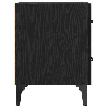 Bettschrank Schwarze Eiche 40 x 35 x 47,5 cm Holzwerkstoff