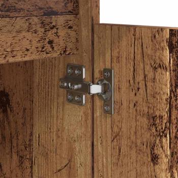 Nachttisch 2 pcs Altholz 40 x 35 x 70 cm Holzwerkstoff