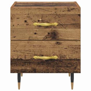 Nachttisch Altholz 40 x 35 x 47,5 cm Holzwerkstoff